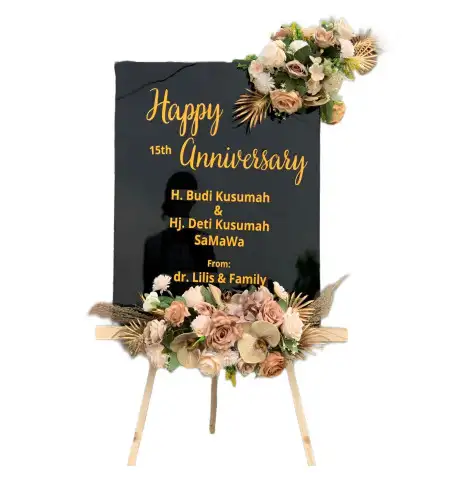 Papan Bunga Akrilik Wringingintung